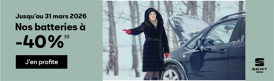 Votre nouvelle batterie à -40% !